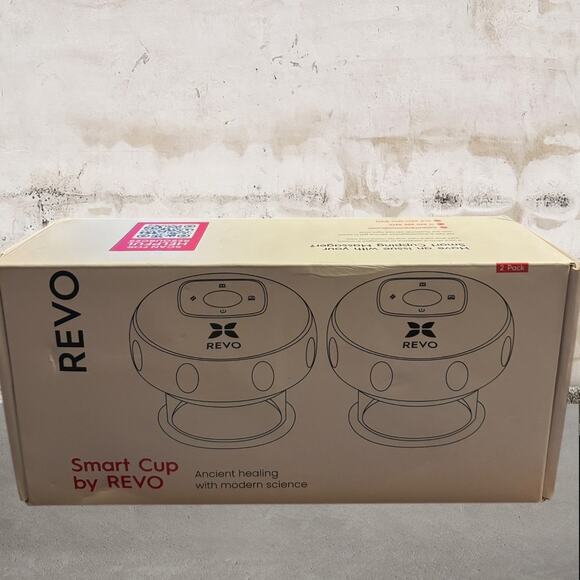 REVO The Original 4-in-1 Smart Cupping Therapy Massager Bundle NEW - Picture 9 of 11